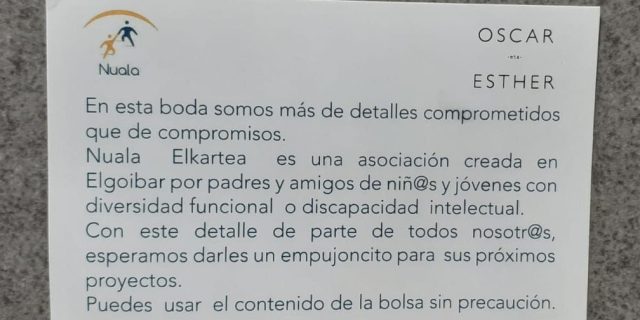  Se casaron Esther y Oscar