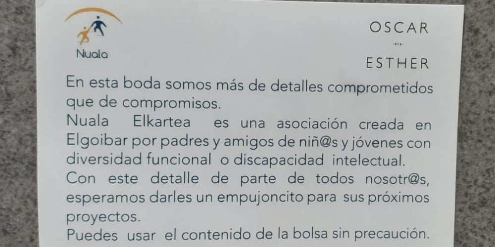  Se casaron Esther y Oscar