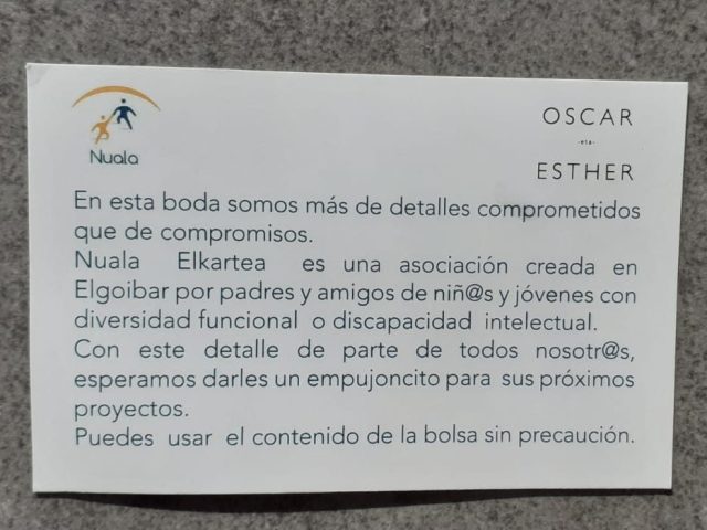  Se casaron Esther y Oscar