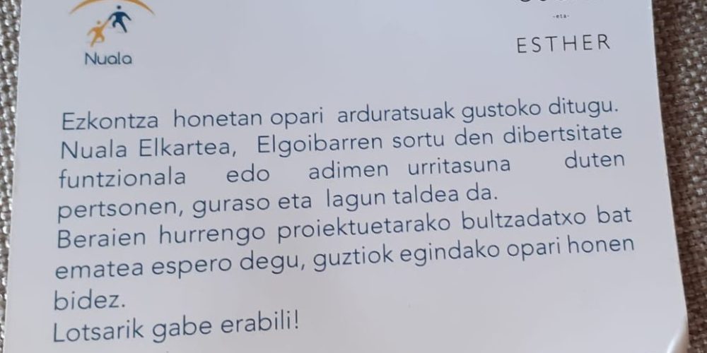 Esther eta Oscar ezkondu ziren